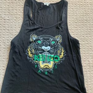 Kenzo black Tiger women’s tank